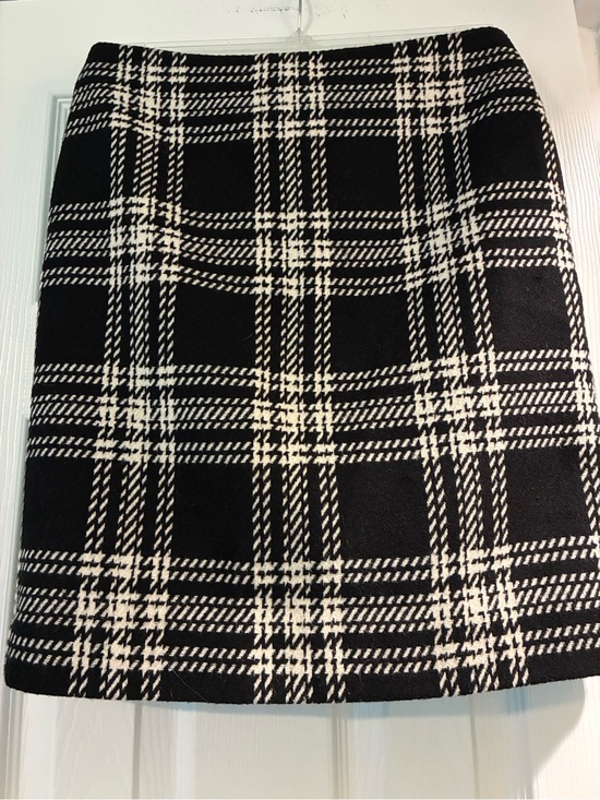 Talbots Dresses & Skirts - Talbots Black and White Plaid Pencil Skirt